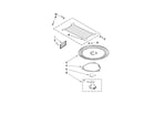 Whirlpool WMH1164XWS4 turntable parts diagram