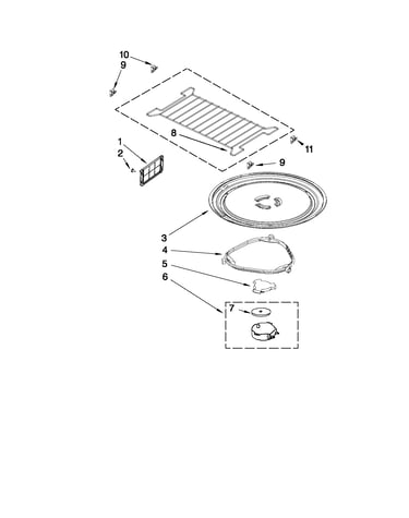 Turntable parts