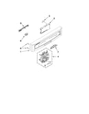 Control panel and latch parts