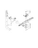 Upper wash and rinse parts