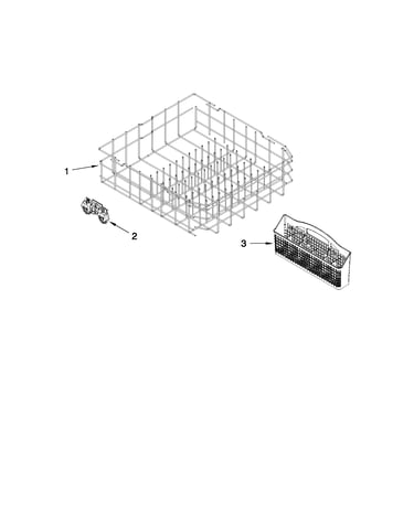 Lower rack parts