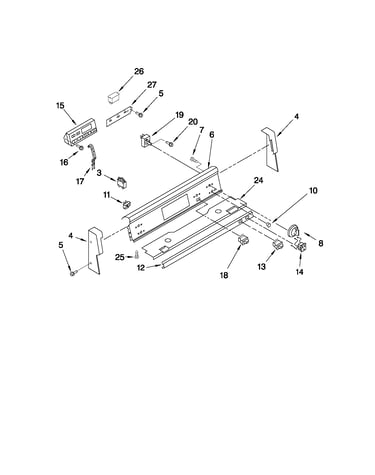 Control panel parts
