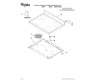 Whirlpool WFE321LWQ0 cooktop parts diagram