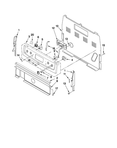 Control panel parts