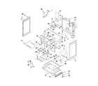 Whirlpool WFE321LWQ0 chassis parts diagram