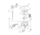 Jenn-Air JDB3600AWP2 pump, washarm and motor parts diagram