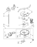 Pump, washarm and motor parts