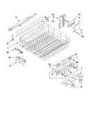 Upper rack and track parts