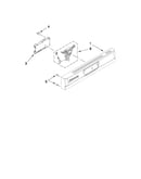 Control panel and latch parts