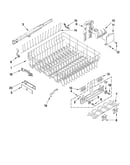Upper rack and track parts