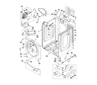 Maytag MDE25PDAZW0 cabinet parts diagram