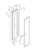Freezer door parts