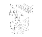Maytag MGT8775XW02 manifold parts diagram