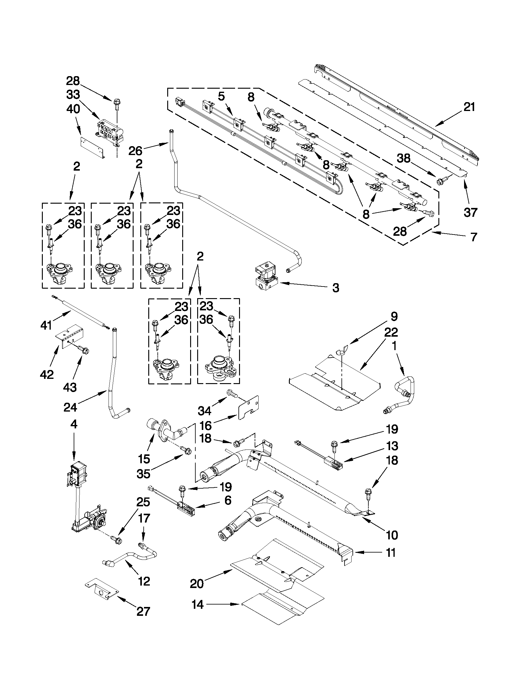 MANIFOLD PARTS