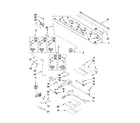 Maytag MGT8885XW02 manifold parts diagram