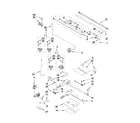 Maytag MGT8655XB02 manifold parts diagram