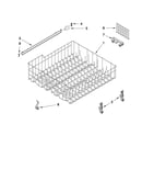 Upper rack and track parts