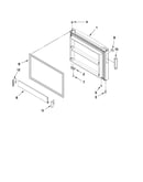 Freezer door parts