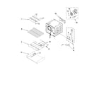 KitchenAid KESS907SBL04 internal oven parts diagram