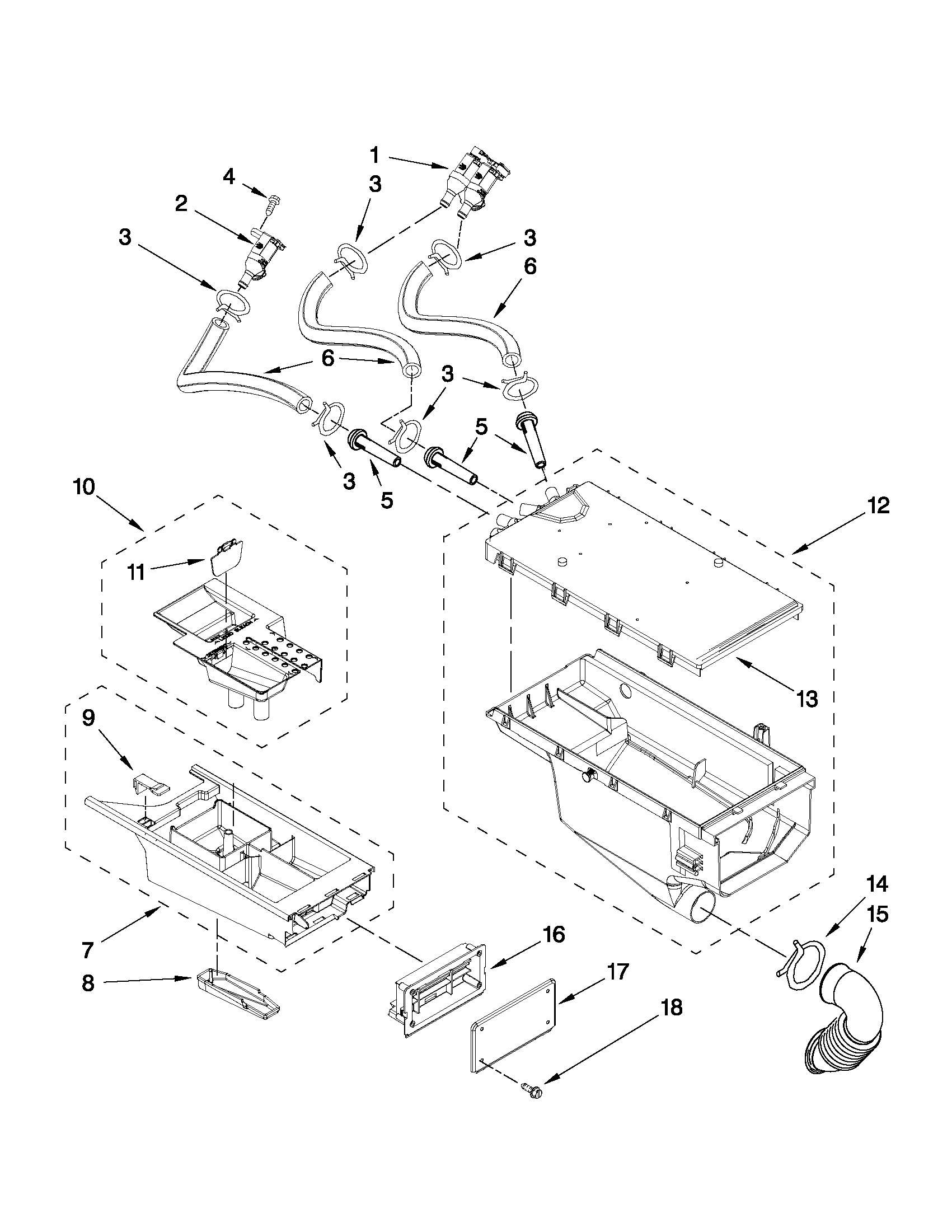 DISPENSER PARTS