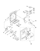 Dispenser front parts