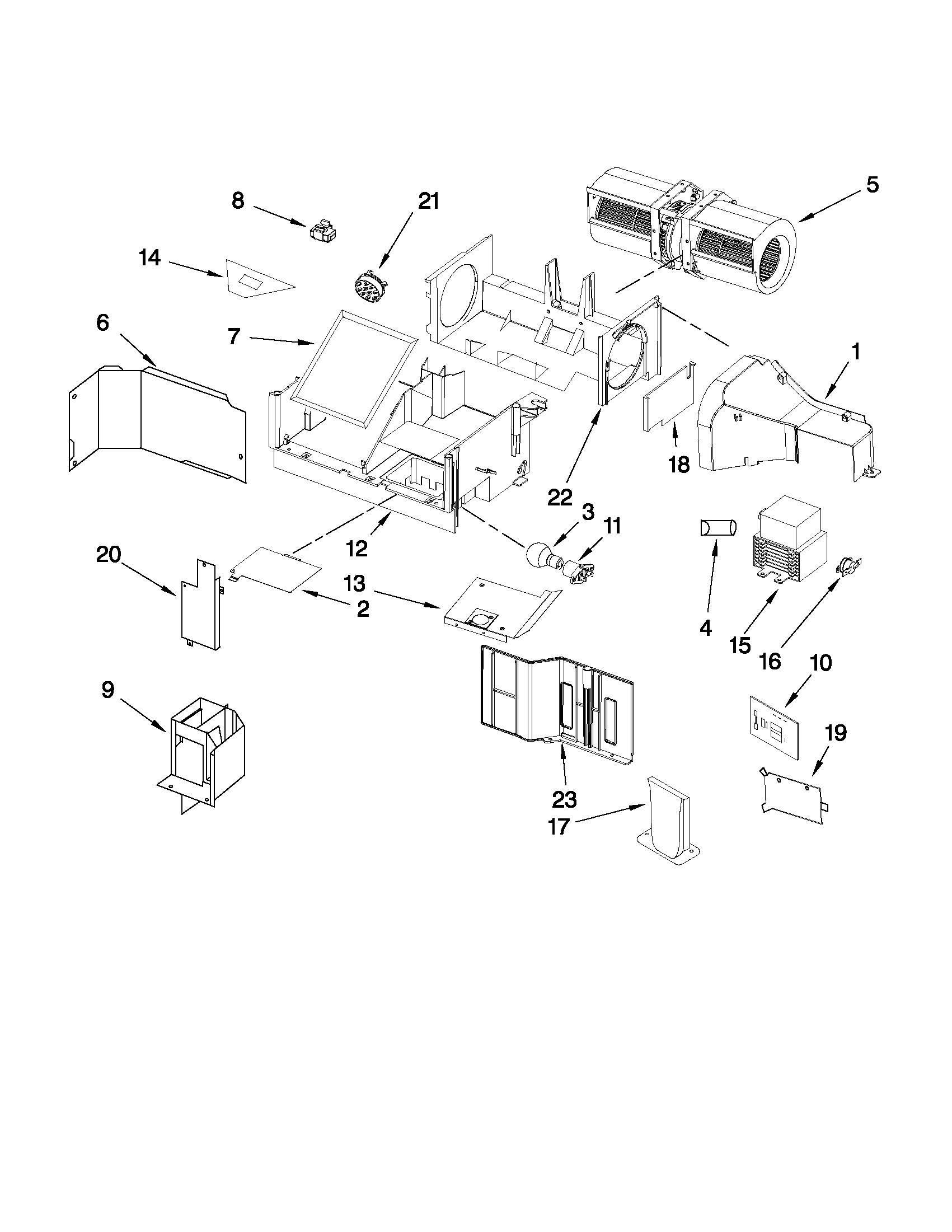 Air flow parts