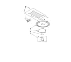 Whirlpool WMH73L20AS0 turntable parts diagram