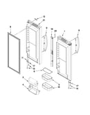 Refrigerator door parts