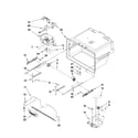 Whirlpool GI6SARXXF05 freezer liner parts diagram