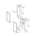 Whirlpool GI6SARXXF05 refrigerator door parts diagram