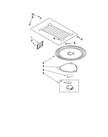 Turntable parts