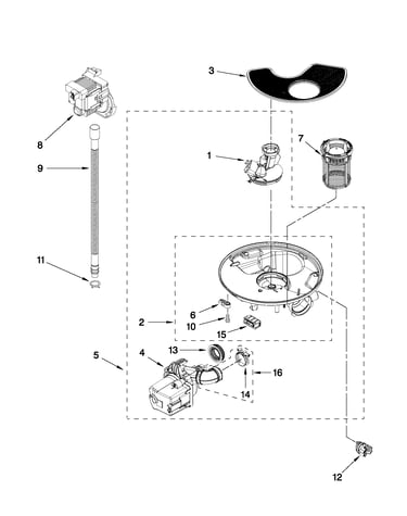 Pump and motor parts
