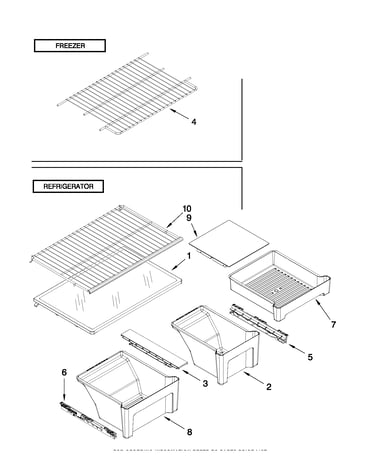 Shelf parts