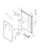 Refrigerator door parts