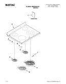 Cooktop parts