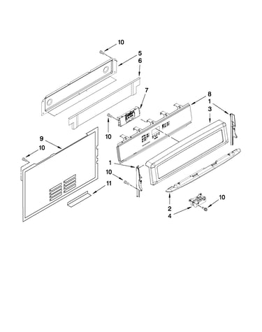 Control panel parts