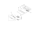 Jenn-Air JMW3430WP01 control panel parts diagram