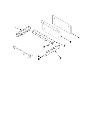 Microwave compartment parts