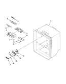Refrigerator liner parts