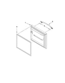 Freezer door parts