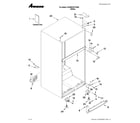 Amana 5VA9RXGFYW00 cabinet parts diagram