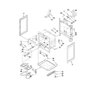 Whirlpool RF212PXSQ4 chassis parts diagram