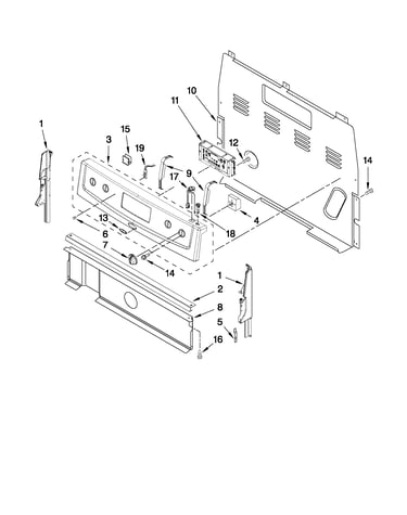 Control panel parts