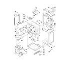Whirlpool YWFE361LVB0 chassis parts diagram