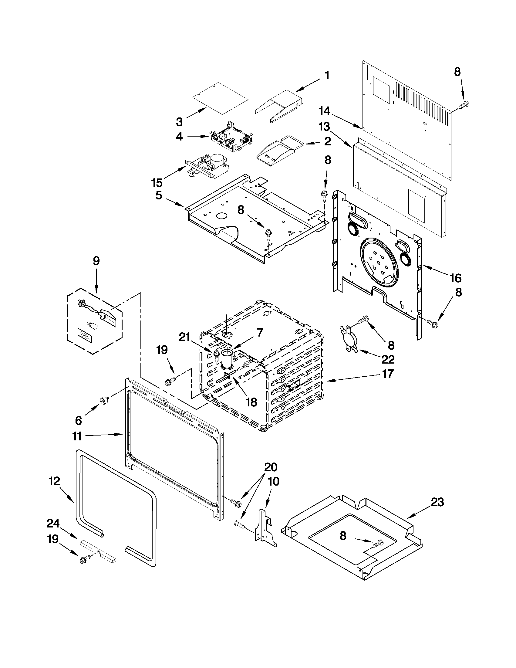Oven parts