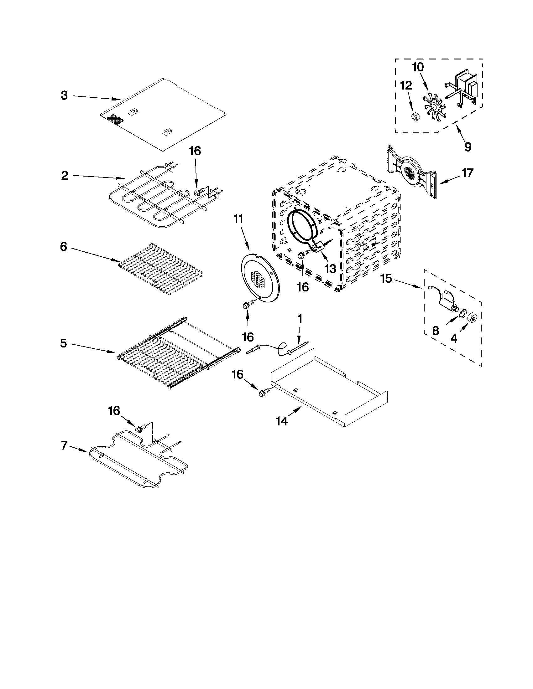 INTERNAL OVEN PARTS