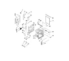 Whirlpool GGE388LXB01 chassis parts diagram