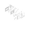 Whirlpool GGE388LXB01 lower door parts diagram