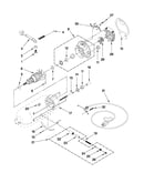 Motor and control parts