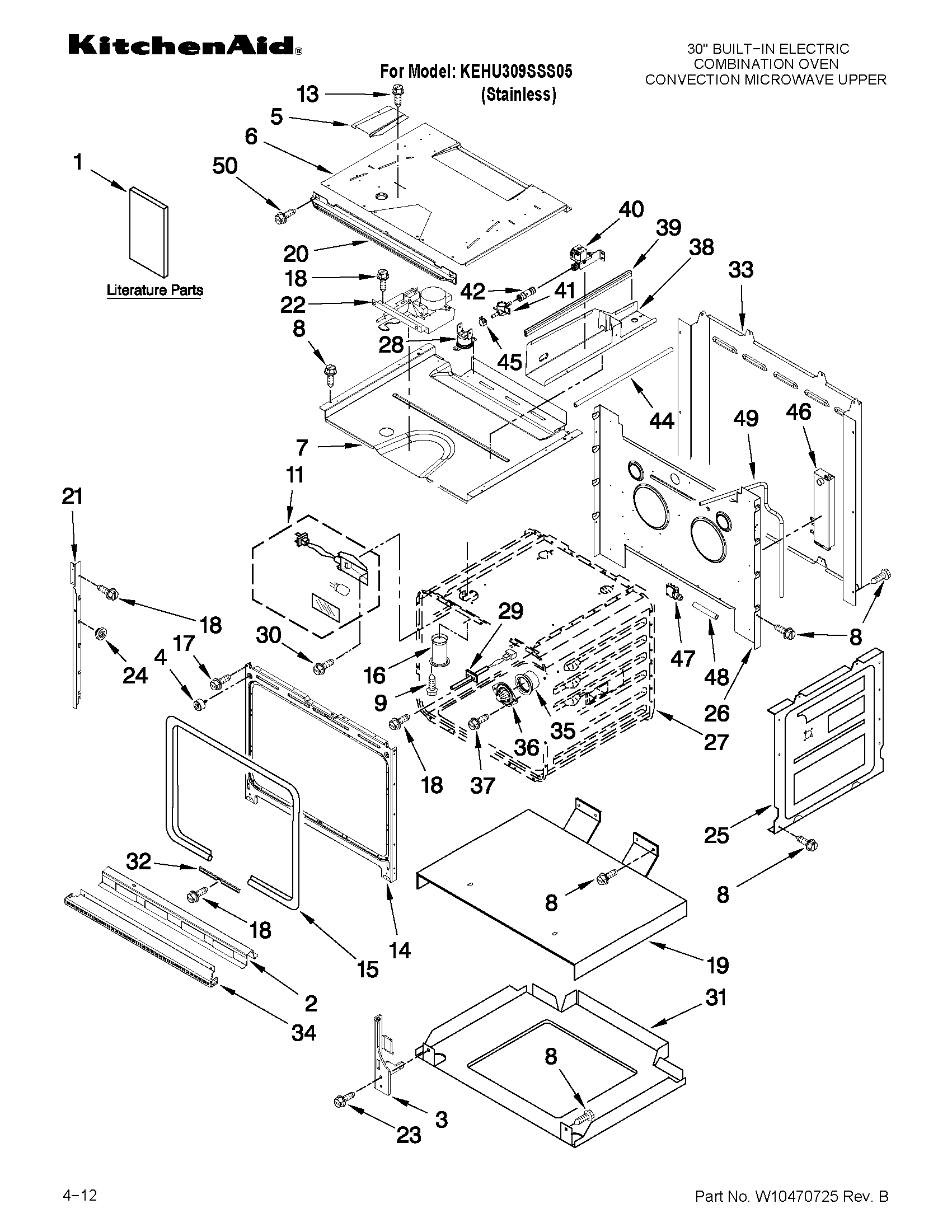 OVEN PARTS